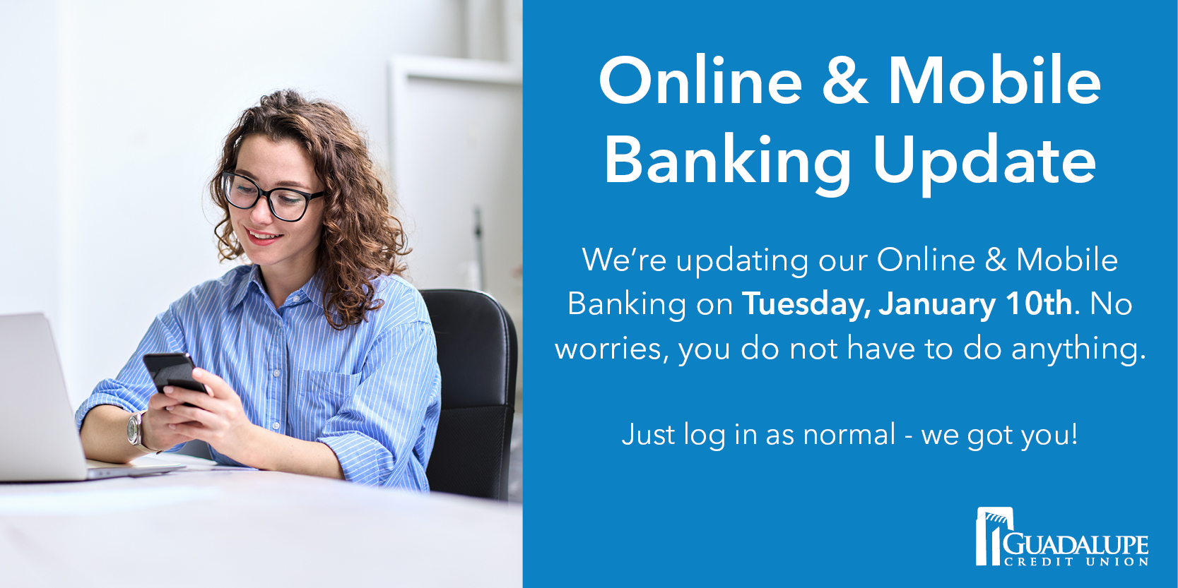 Online & Mobile Banking Update